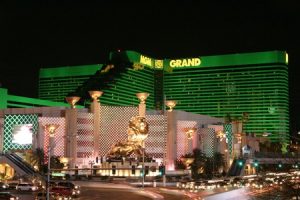 Het MGM Grand in Las vegas. Een van de locaties voor top Las Vegas shows
