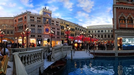 Venetian Macao een van de grootste casino's ter wereld