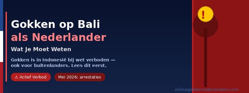 online gokken vanaf bali