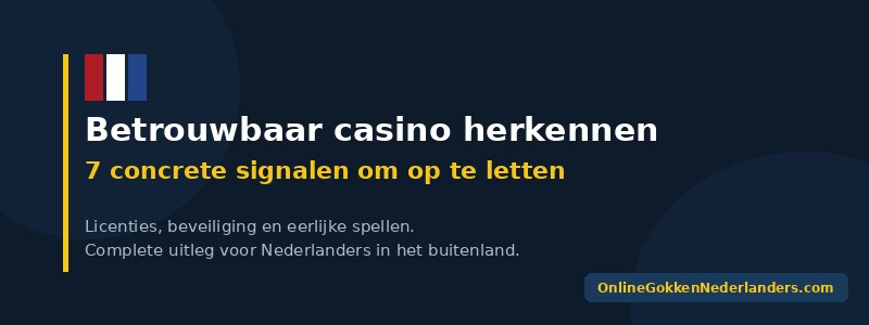 betrouwbaar online casino kiezen intro