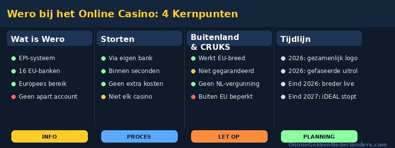 wero 4 punten infograph